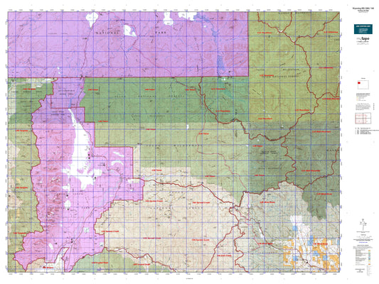 Wyoming Mule Deer GMU 148 Map Image