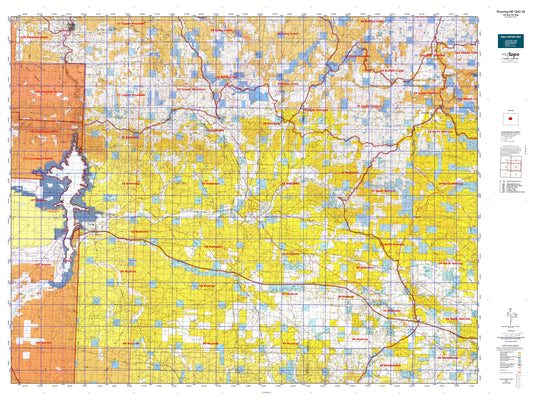 Wyoming Mule Deer GMU 36 Map Image