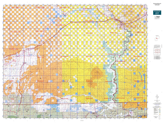 Wyoming Moose 35 Map Image