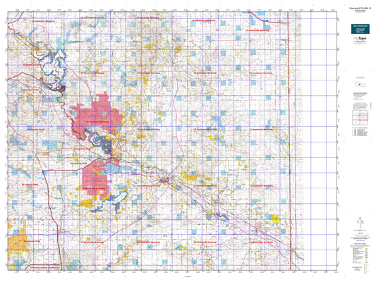 Wyoming Whitetail Deer GMU 16 Map Image