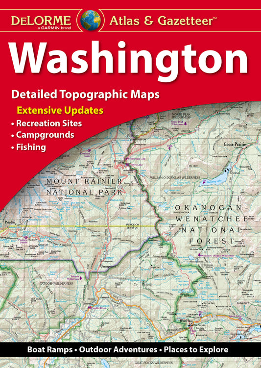 DeLorme Atlas and Gazetteer Washington