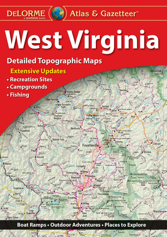 DeLorme Atlas and Gazetteer West Virginia