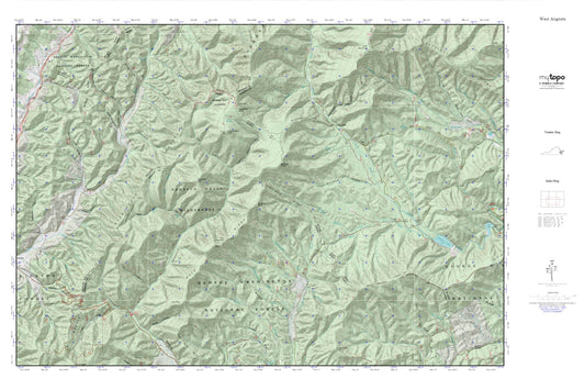 West Augusta MyTopo Explorer Series Map Image